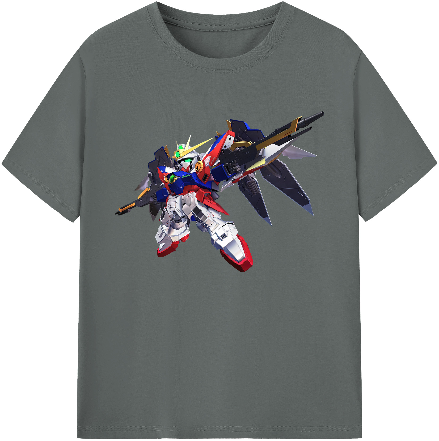 （画像用） 機動戦士ガンダム Mobile Suit Gundam 綿100％ メンズ半袖Tシャツ｜肌触りやわらか＆通気性